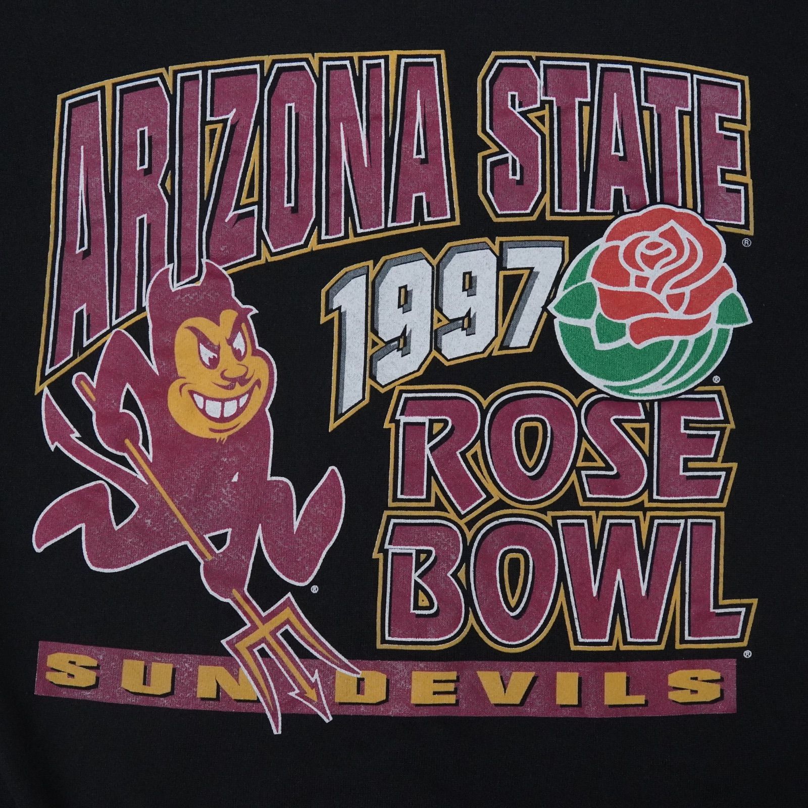 LOGO7　ロゴセブン　スウェット　Mサイズ　USA製　ブラック系　3115 LOGO7(ロゴセブン) ⁄ 90s⁄1990 World Series⁄スウェット⁄L⁄コットン