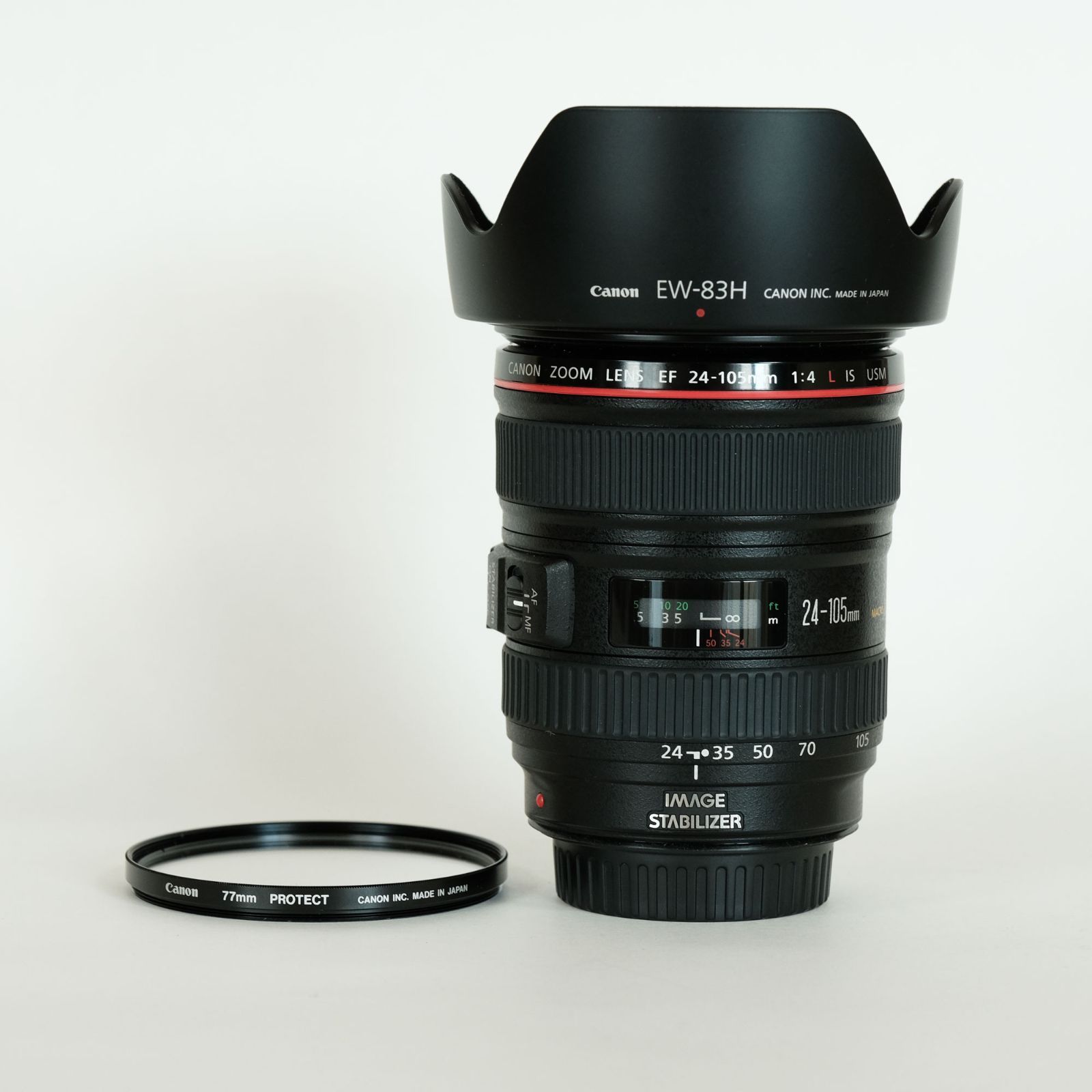 美品｜フィルター付] Canon EF24-105mm F4L IS USM / フルサイズ / キヤノンEFマウント - メルカリ