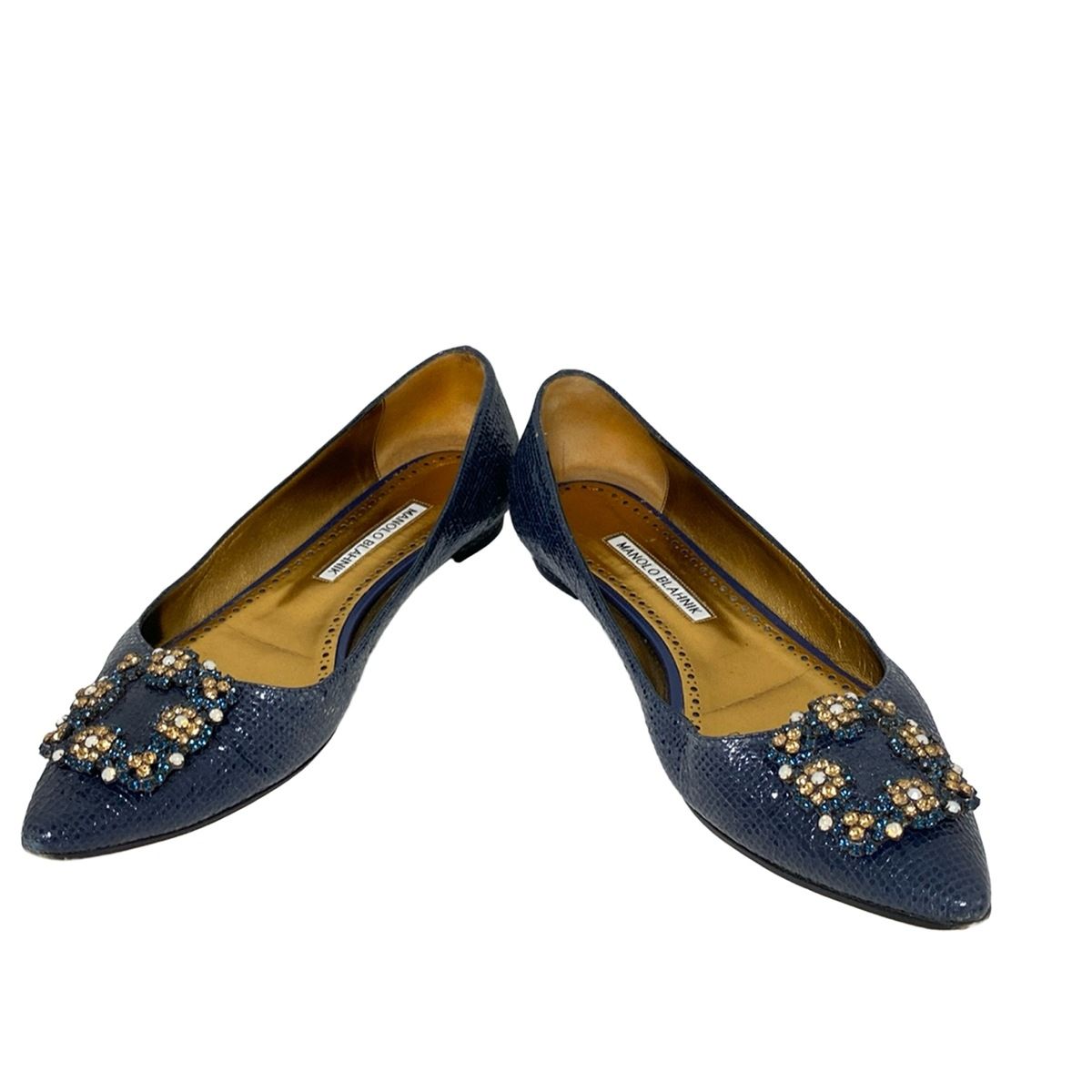 manolo blahnik / マノロ・ブラニク　リストニー　38 MANOLO BLAHNIK(マノロブラニク) パンプス 38 レディース