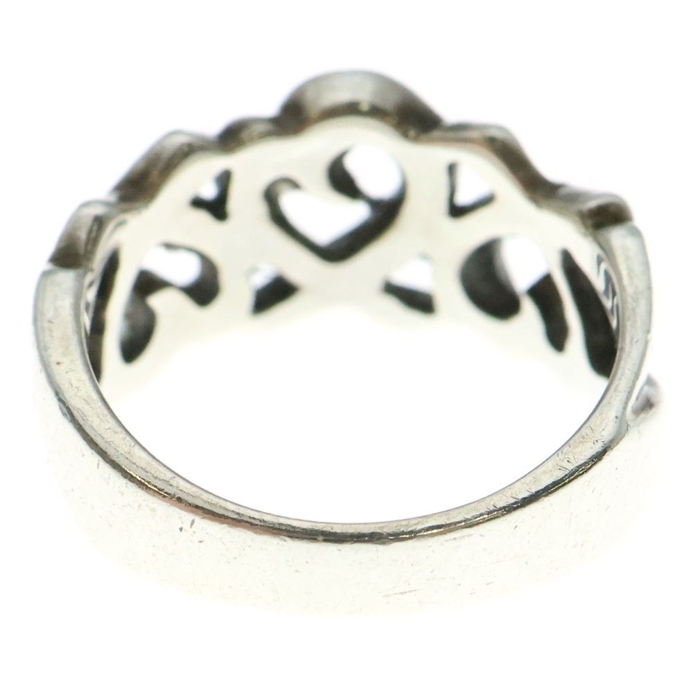 TIFFANY-Co ティファニー リプルラヴィングハート リング 指輪 シルバー