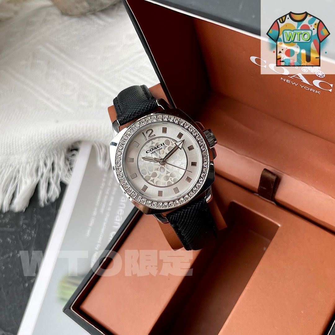 COACH コーチ レディース腕時計 36mm｜スワロフスキークリスタル
