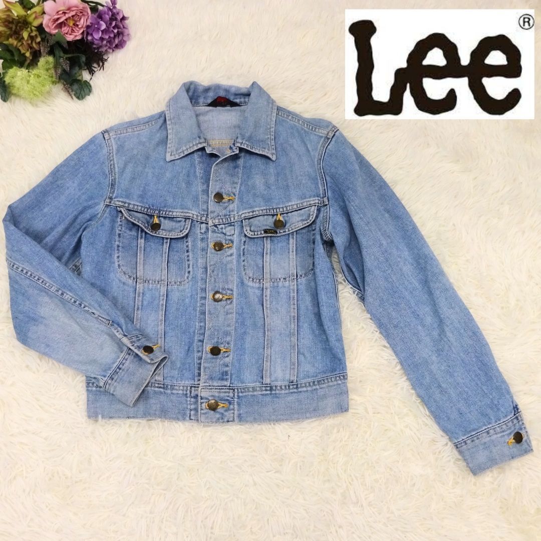 LEE Ｇジャン　デニムジャケット メンズMサイズ Lee リー デニムジャケット Gジャン ブルー 1411 メンズ Мサイズ
