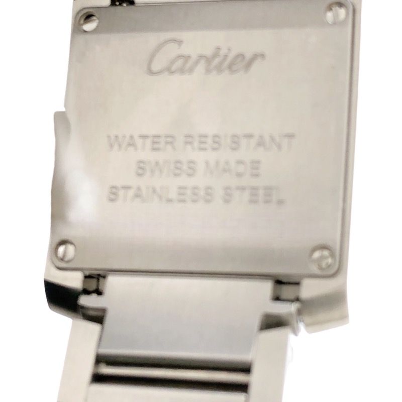 カルティエ Cartier タンクフランセーズ SM WSTA0065 シルバー ステンレススチール レディース 腕時計