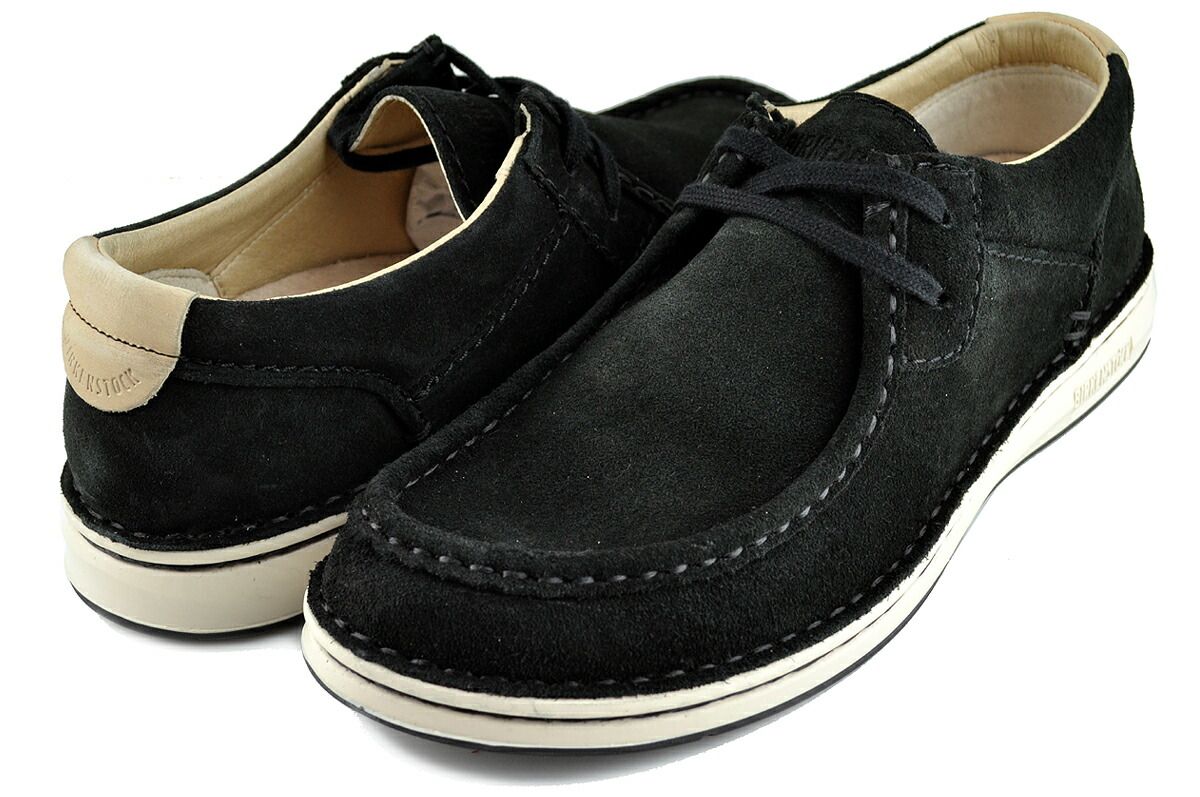 ビルケンシュトック パサデナ ナロー フィット ブラック BIRKENSTOCK PASADENA NARROW FIT BLACK 1029666 靴 シューズ モカシン スエード メンズ ウィメンズ ユニセックス