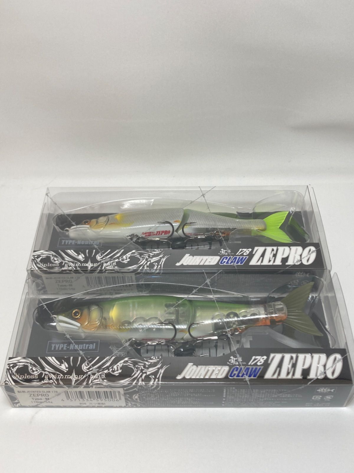 GAN CRAFT JOINTED CLAW SHIFT 183 ジョインテッドクロー ルアー 2点セット