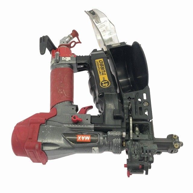 品 MAX マックス 41mm 高圧 ターボドライバ HV-R41G3 赤 レッド 本体のみ 建築 内装 リフォーム 鉄丸 釘 クギ 116116 HRDEVELOPMENT_JP
