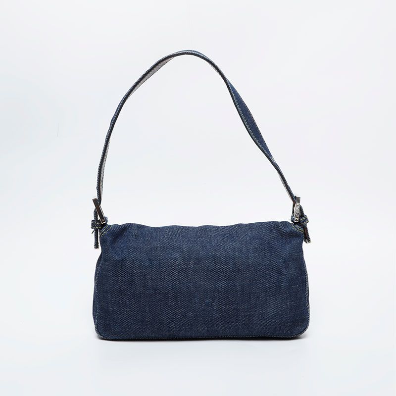 ⑦FENDI フェンディ　バッグ　デニム　マンマバケット　ホーボー ⑦FENDI フェンディ バッグ デニム マンマバケット ホーボー