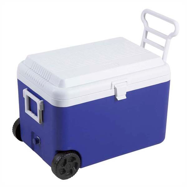 リガード ホイールクーラー60L ブルー キャプテンスタッグ 1点セット