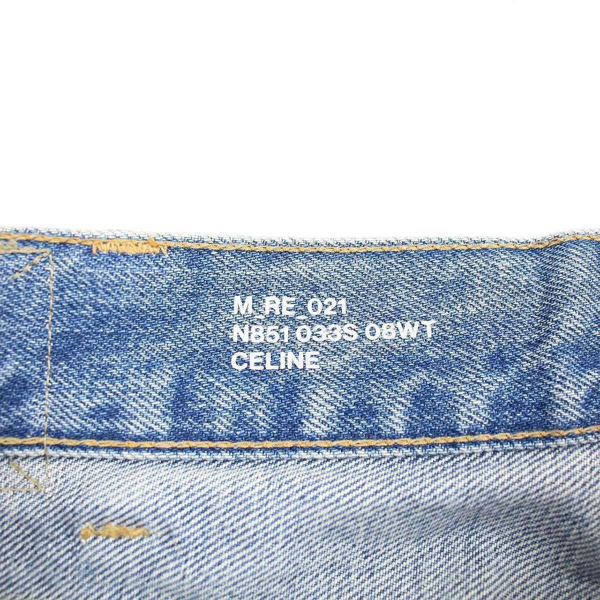 CELINE セリーヌ 22AW Wesley Jeans ウェスリー デストロイ CELINE セリーヌ 22AW Wesley Jeans ウェスリー デストロイ