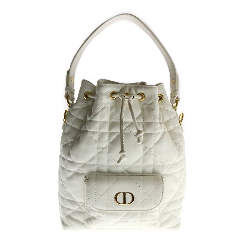 DIOR スモール ディオール カロ バケットバッグ DIOR | Dior Caro バケットバッグ スモール マクロカナージュ