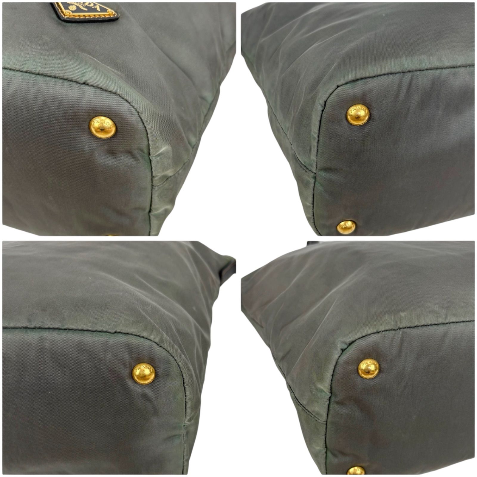 プラダ PRADA トートバッグ ショルダーバッグ トライアングル