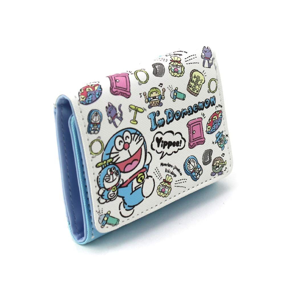 【在庫処分】Doraemon 三つ折り財布 ミニ財布 I'm ドラえもん