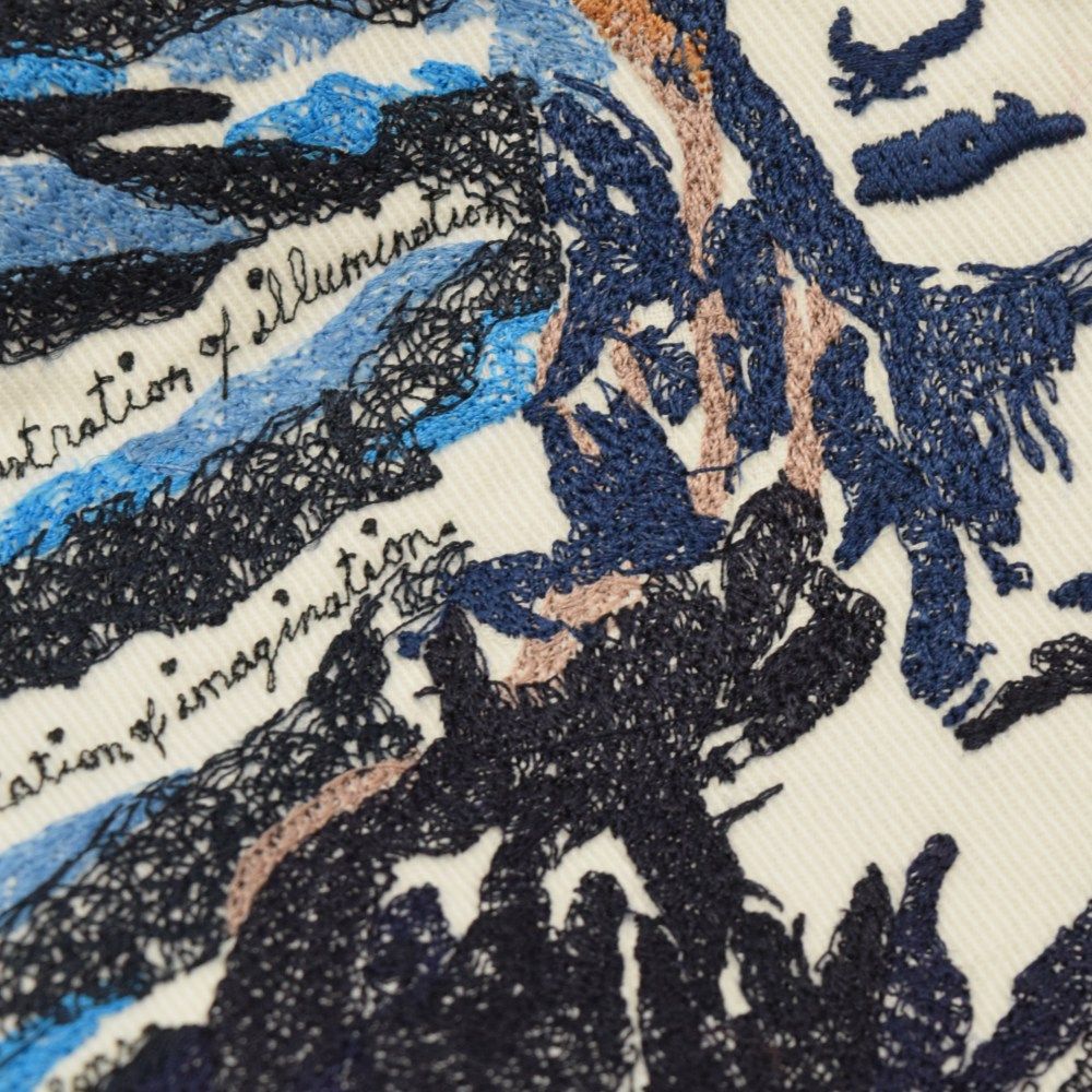 DIOR (ディオール) 19AW×Raymond Pettibon モナリザ刺繍