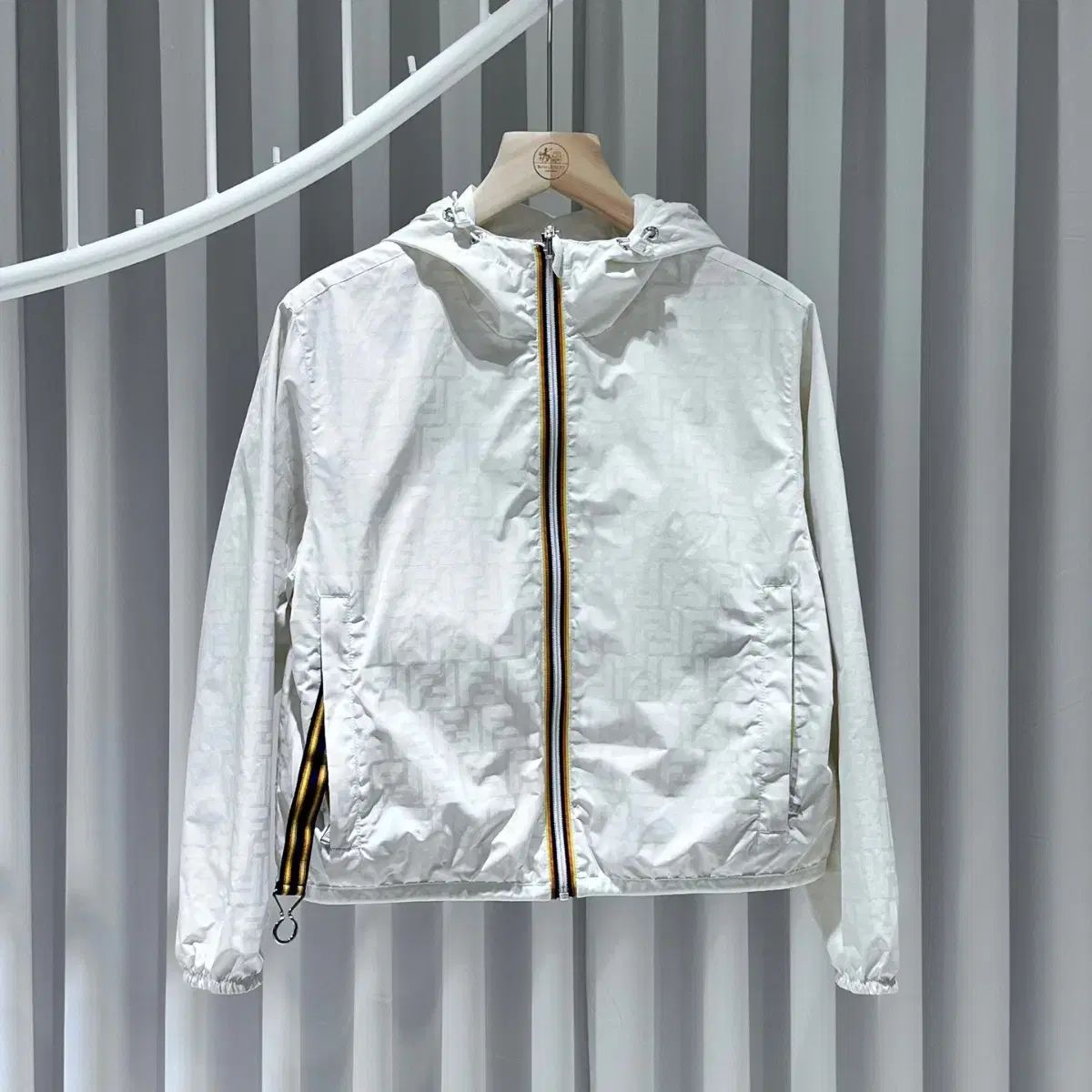 XS ／ FENDI(フェンディ) K WAY コラボ FF リバーシブル ウインド 