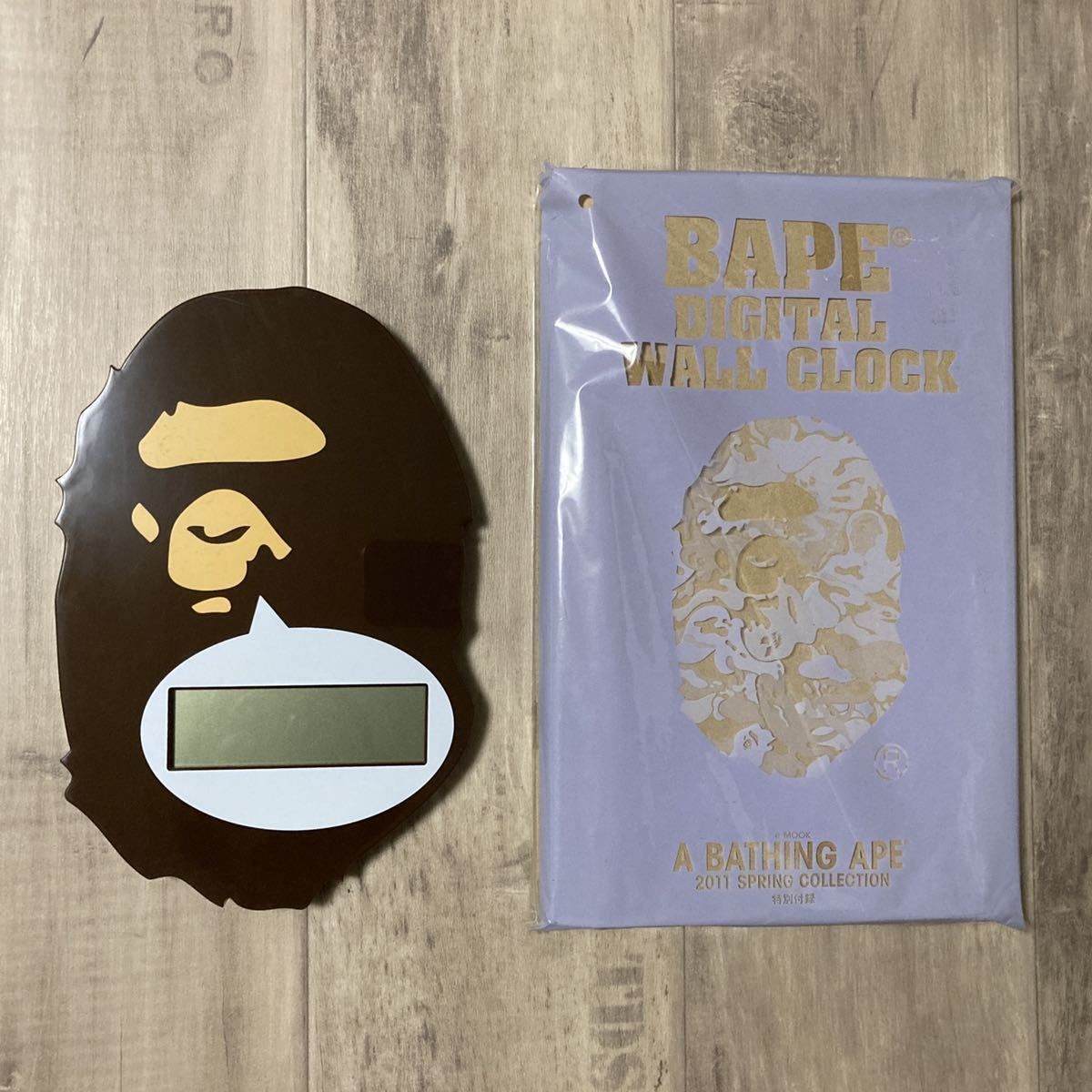 新品 APE HEAD ウォール クロック BAPE 時計 ベイプ エイプ - メルカリ