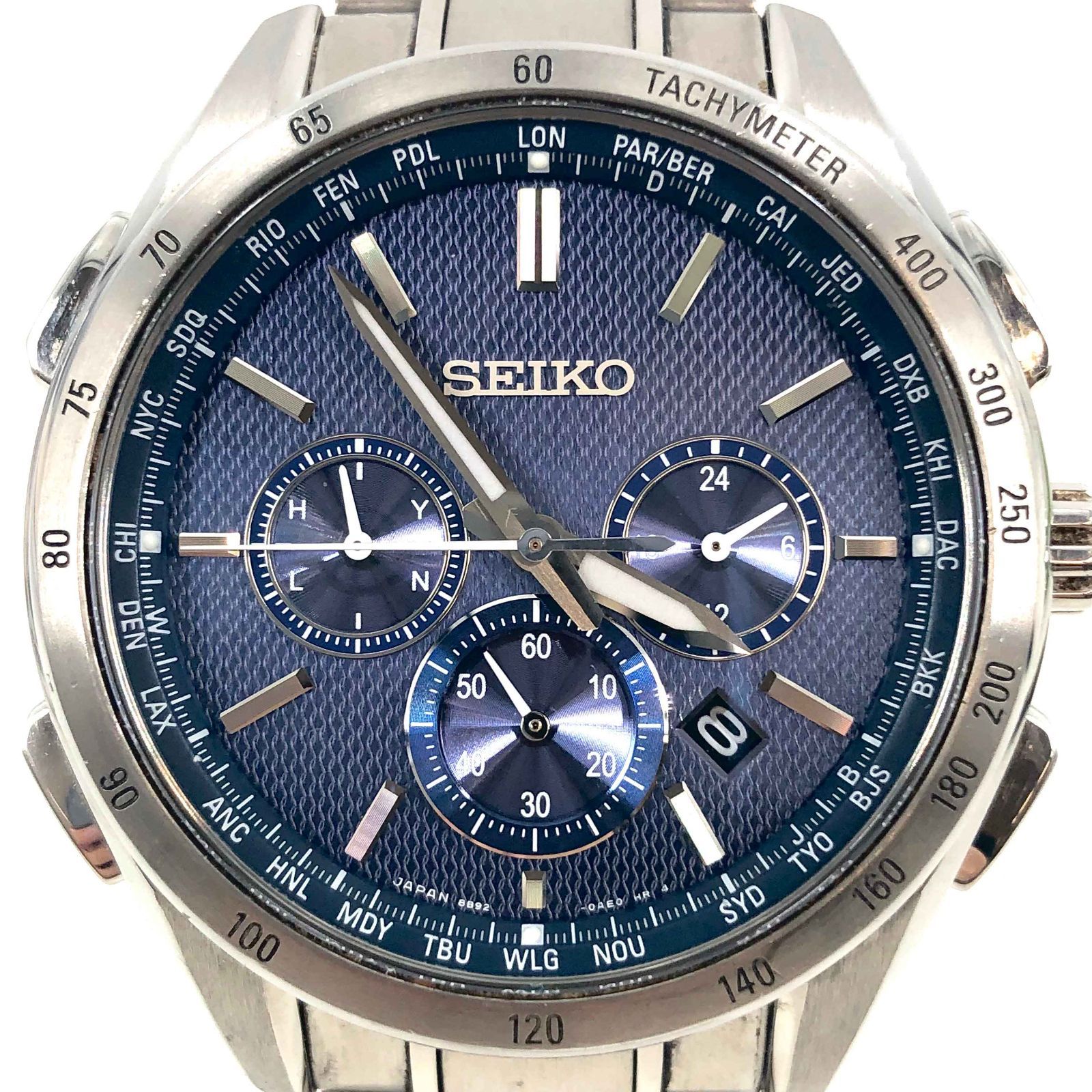 seiko セイコー　ブライツ　電波　稼働品8B92-0AB0 セイコーブライツ8B92-0AB0 時計稼働品