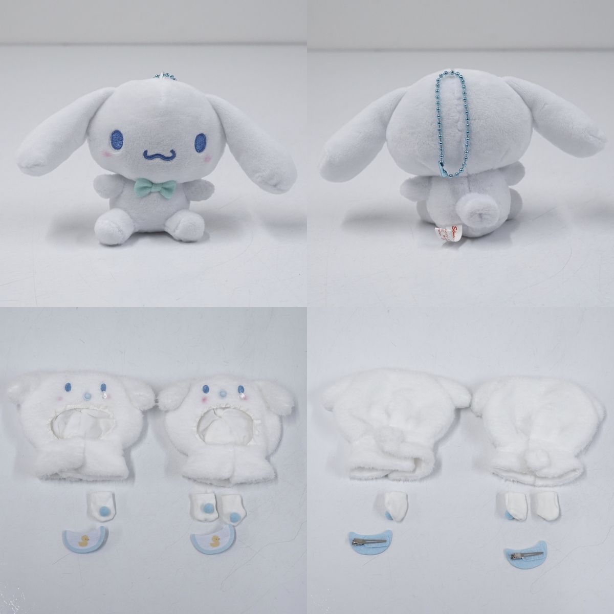 サンリオ - サンリオ シナモロール グッズセット USED超美品 5点セット ポーチ ぬいぐるみ コスチューム グッズ X6727 サンリオ シナモロール グッズセット USED超美品 5点セット