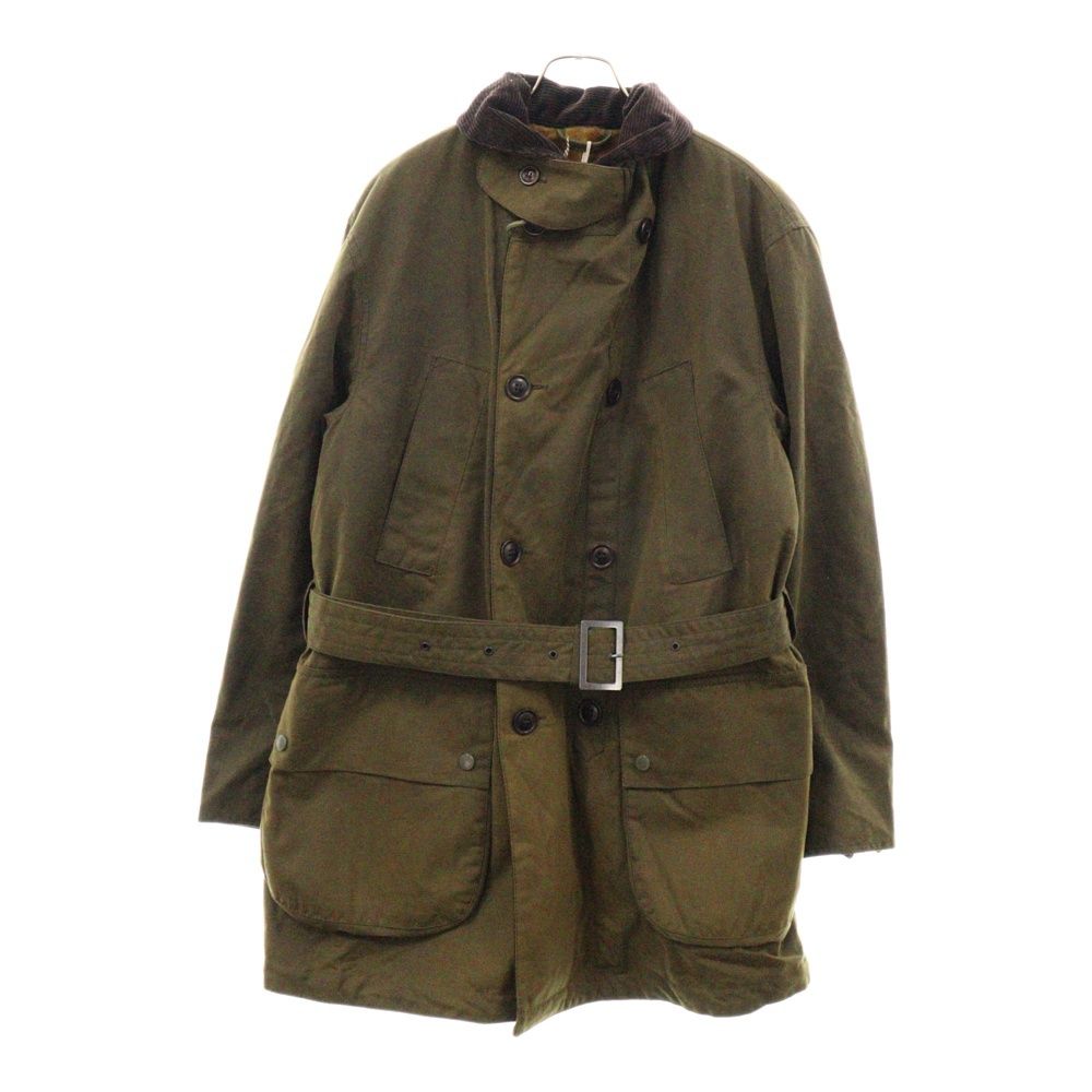 Barbour (バブアー) ×Engineered Garments MACKINAW WAX JACKET エンジニアドガーメンツ  マッキノーワックスジャケット カーキ/ブラウン MWX1593OL51 - メルカリ