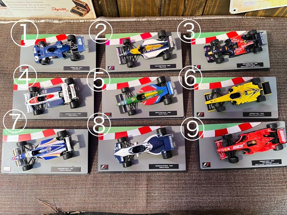 DeAGOSTINI F1マシンコレクション ミニカー まとめ売り ディアゴスティーニF1マシンコレクション まとめ売り バラ売り可