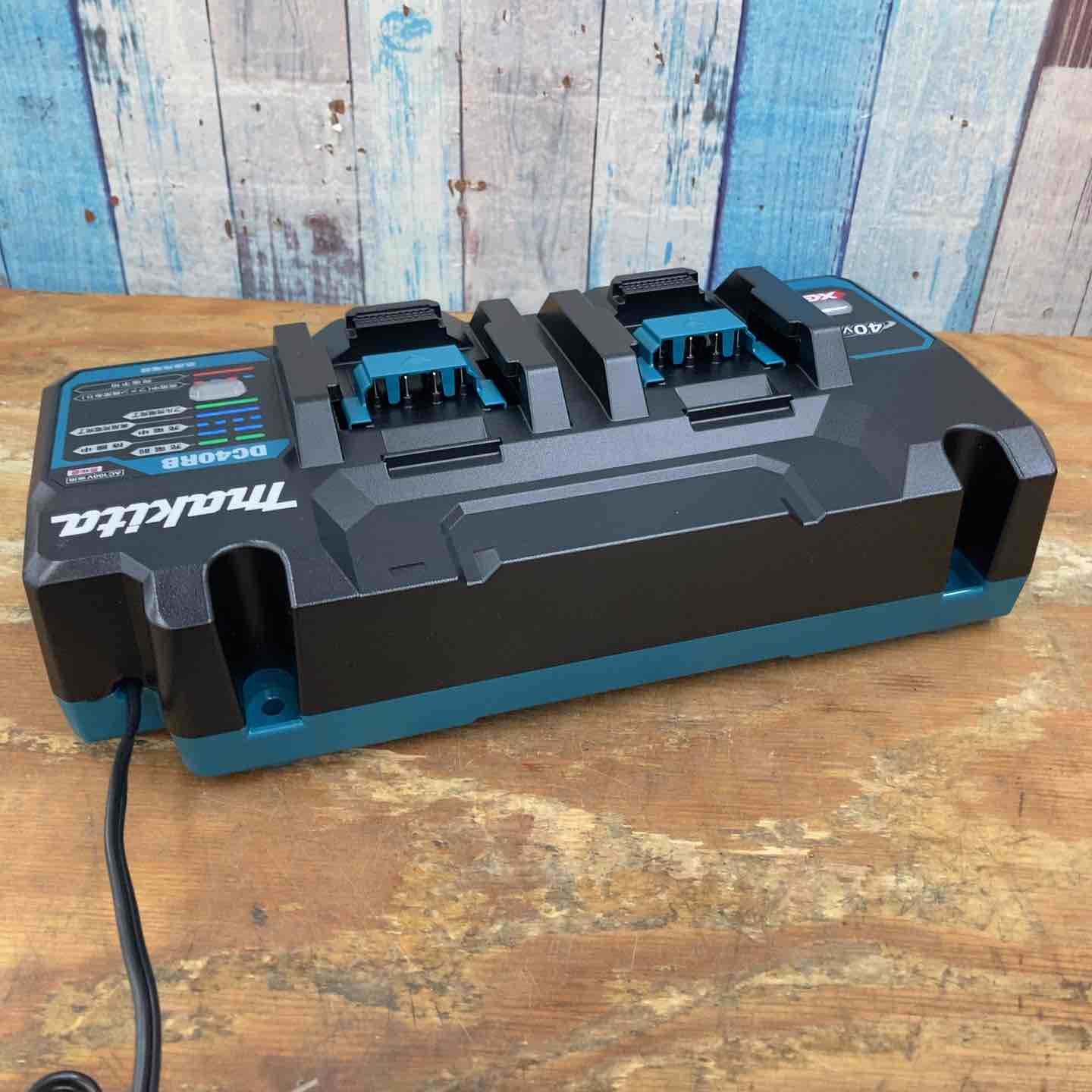 未使用品】☆マキタ(makita) 2口急速充電器 DC40RB 40Vmax リチウム 