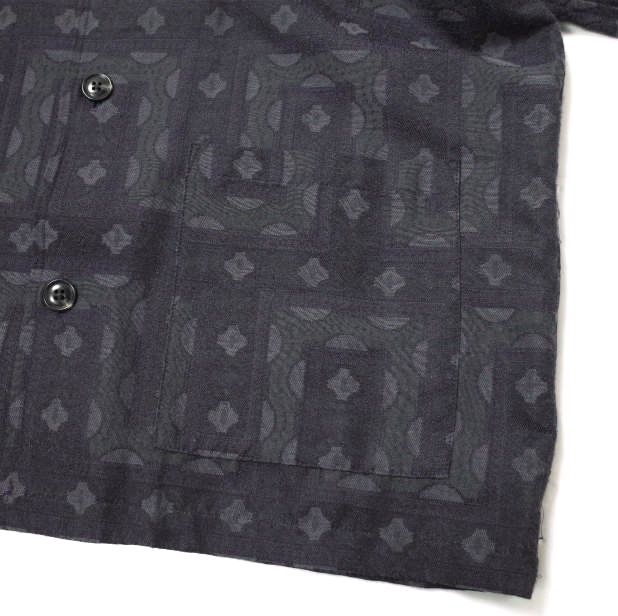 Needles 23SS エスニックジャガード カバナシャツ MR093 Needles 23SS エスニックジャガード カバナシャツ MR093