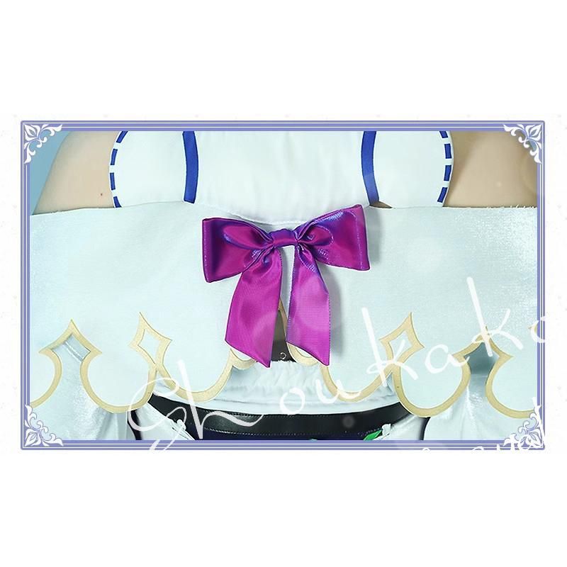 バーチャルYouTuber風 彩虹社 VTuber Enna Alouette コスプレ衣装 ウィッグ コスチューム 演出服 cosplay 変装 仮装 学園祭 文化祭 漫遊展