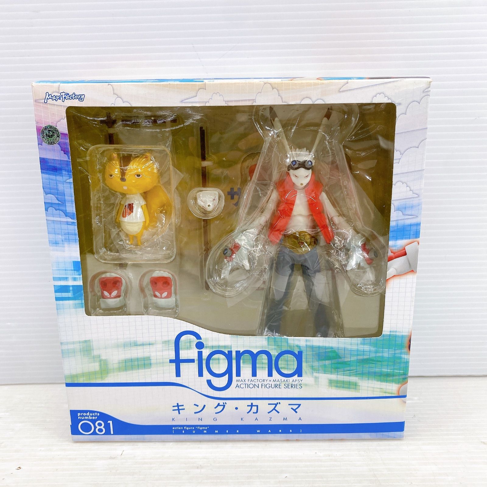 3新品figma キング・カズマ 081 サマーウォーズ figma キング・カズマ