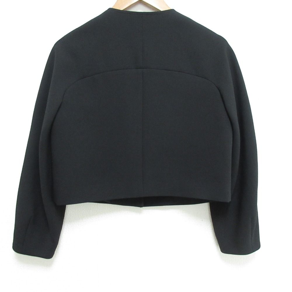 美品 23AW ANAYI アナイ ライトダブルクロスノーカラー