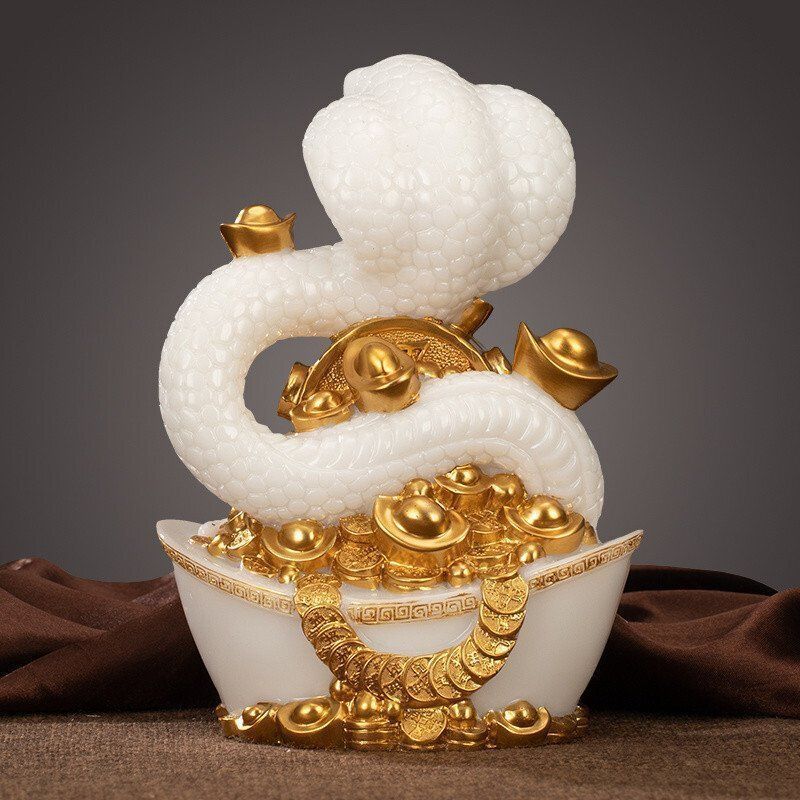 金運　大蛇　巳神　双頭白蛇　財運　宝珠 金運大蛇巳神双頭白蛇財運宝珠