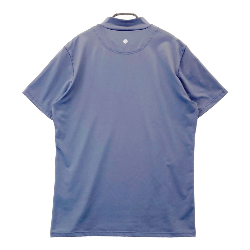サイズ L BRIEFING GOLF ブリーフィング モデル ハイネック 半袖Tシャツ パープル系 240101541074 ゴルフウェア メンズ ストスト