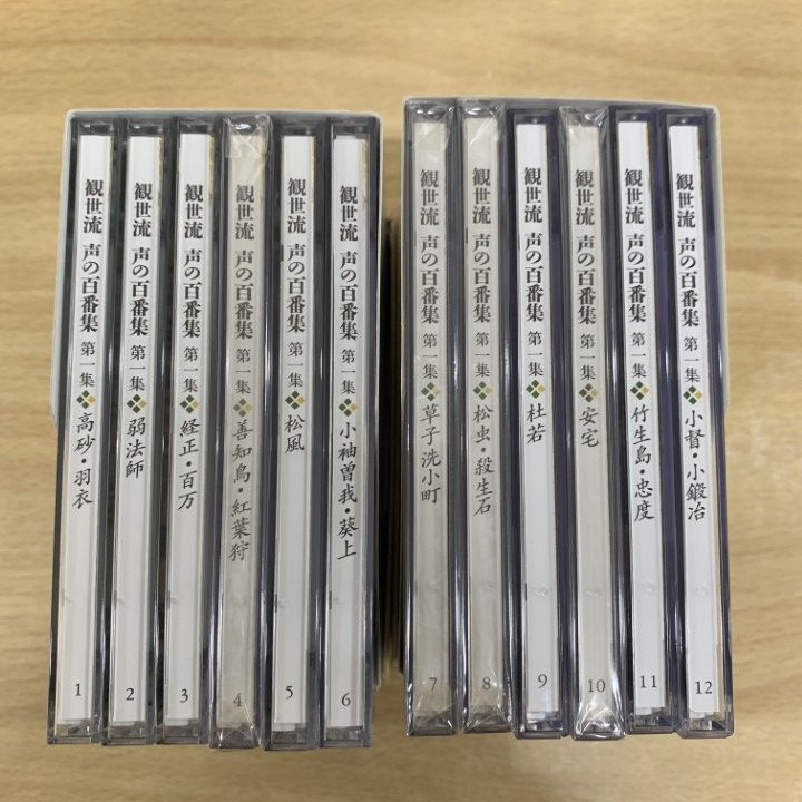 観世流 声の百番集 第一集　CD版 Amazon.co.jp: 観世流声の百番集 第1集 [CD] : 観世清和: 本