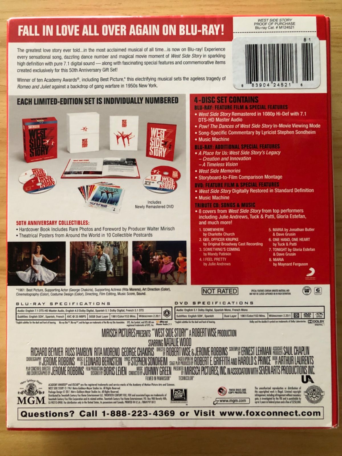 中古][Blu-ray] ウエスト・サイド物語 製作50周年記念版