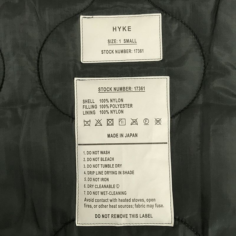 美品！HYKE ミリタリーベスト HYKE クロップドベスト – COLDBECK ONLINE