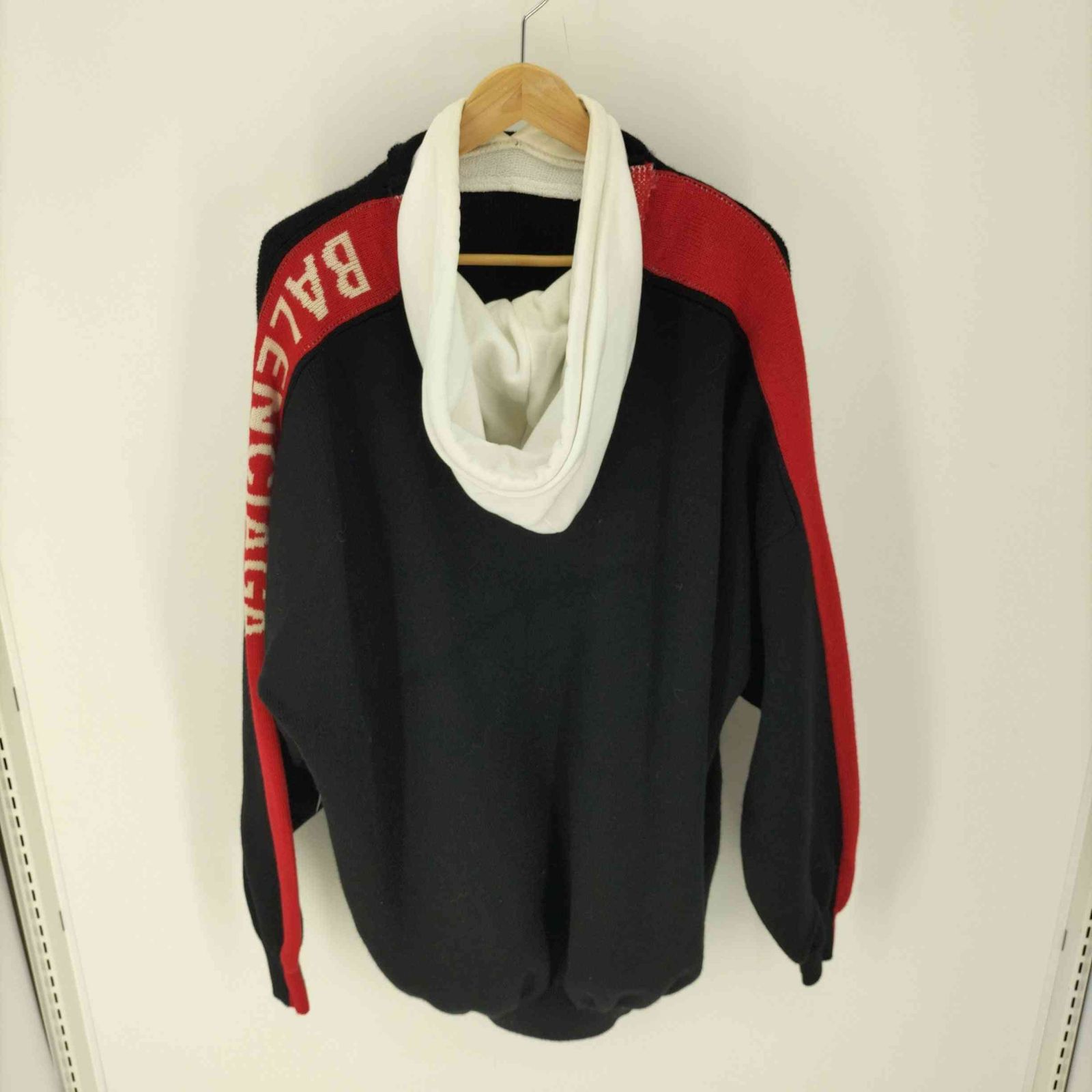 バレンシアガ BALENCIAGA 18AW SLEEVE PRIDE HOODIE HOODIE メンズ 