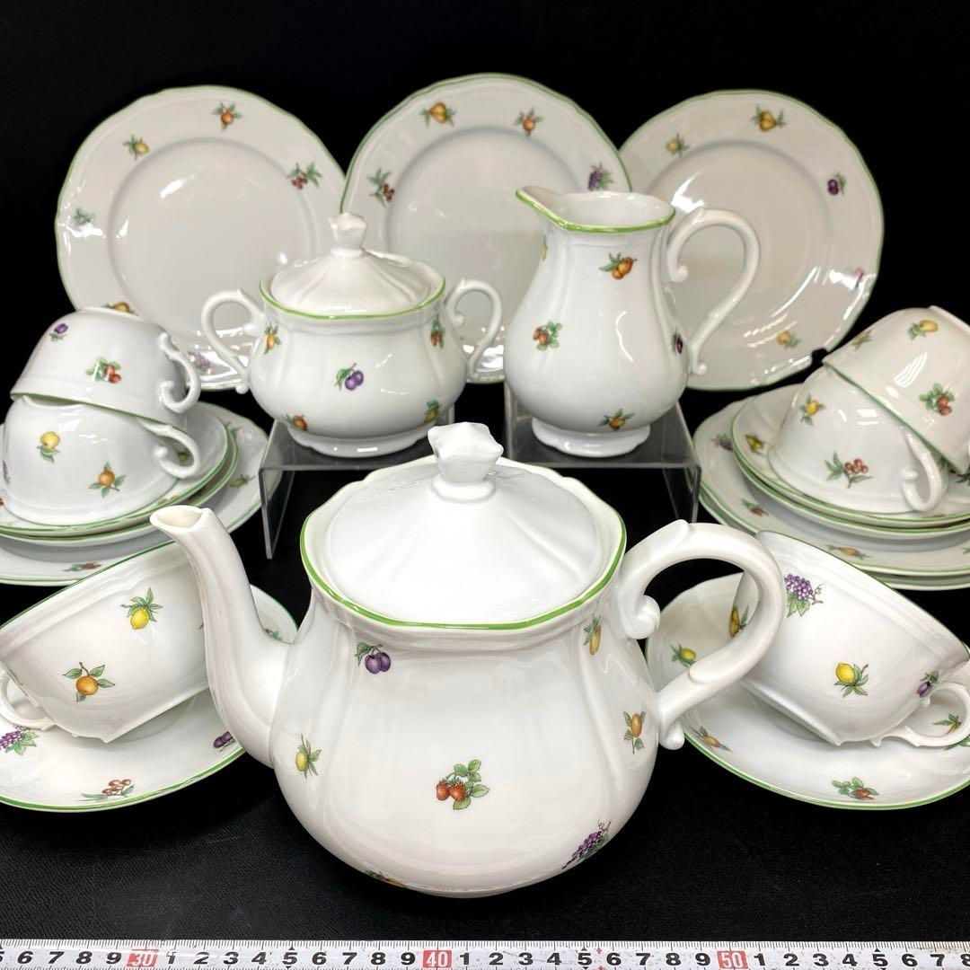 洋3 リチャードジノリ ティーセット 東Y6-0926 トコエ