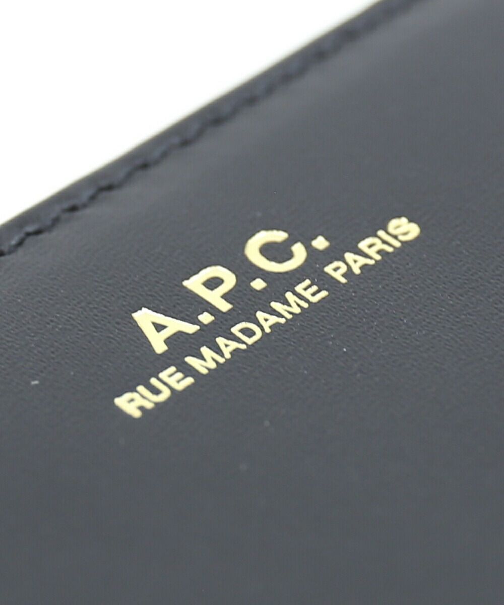 アー・ペー・セー A.P.C. カーフスキン スムースレザー 二つ折り