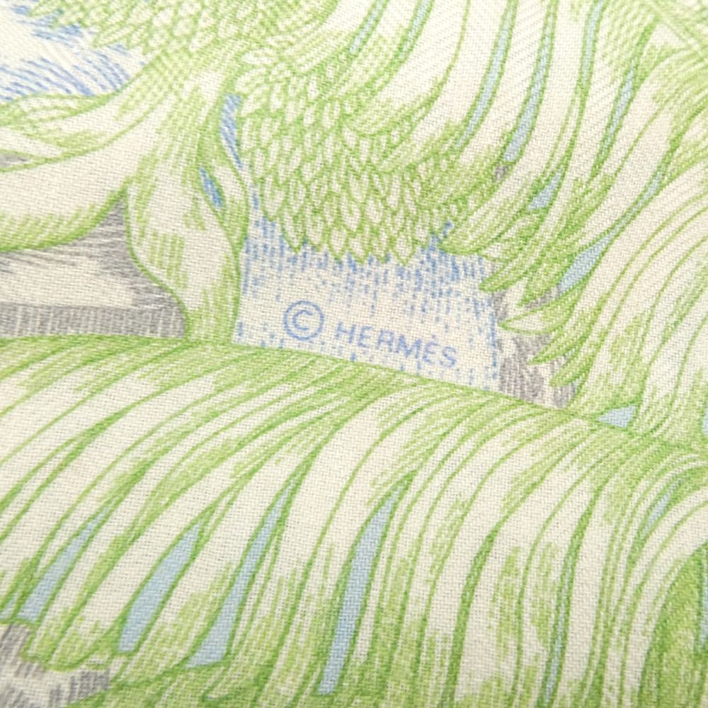 未使用級✨HERMES フォーブルトロピカル　ヘリンボーン　カレジュアン　140 未使用級✨HERMES フォーブルトロピカルヘリンボーンカレジュアン140