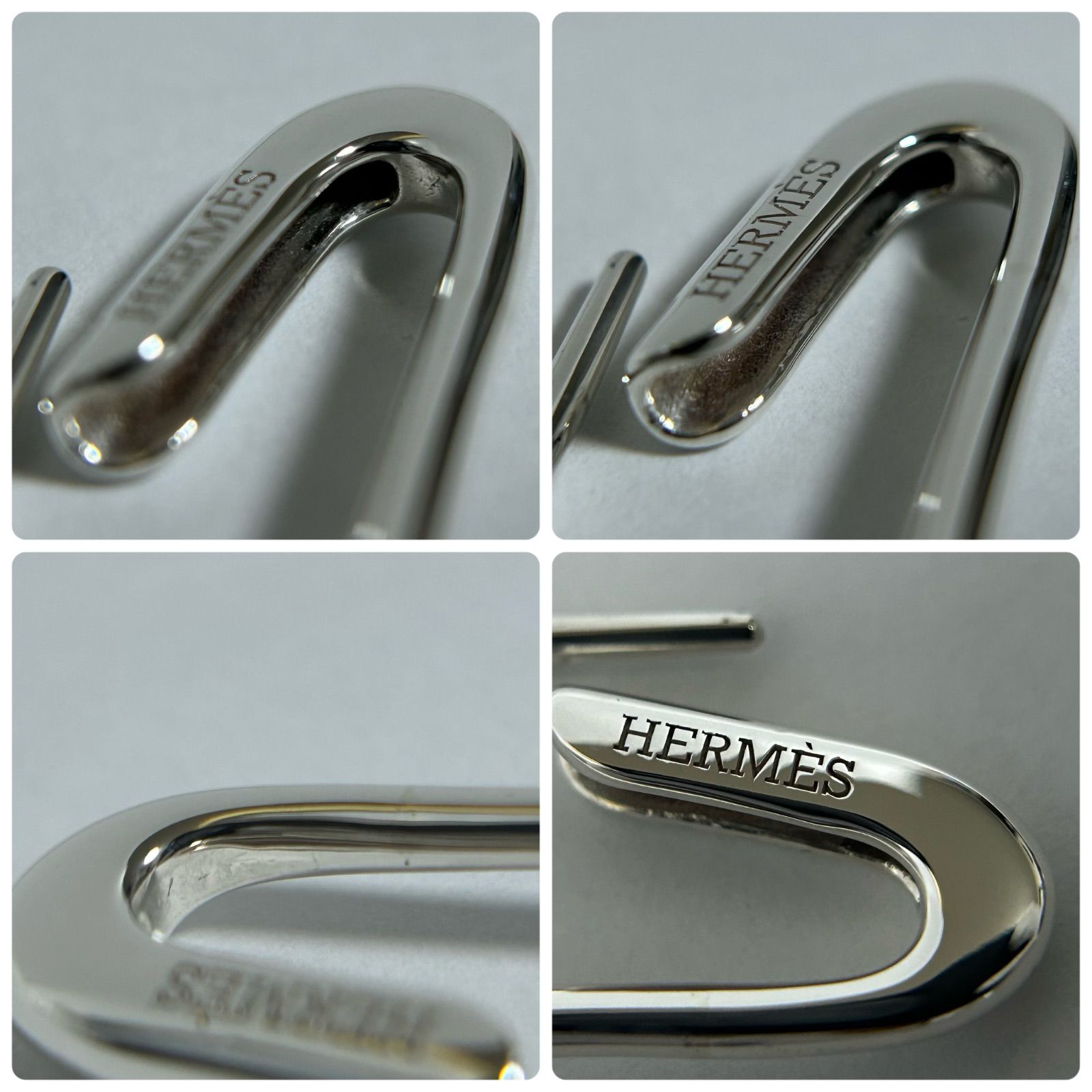 じえんみ様 エルメス ブローチ シェーヌダンクル パンク Silver 925