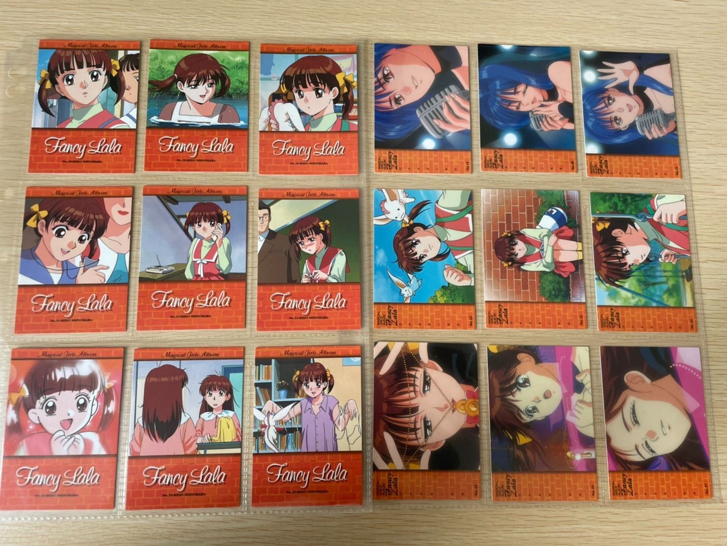 魔法少女アルバム　マジカルガールズ クリーミーマミ他　全１３９種コンプ 魔法少女 アルバム カードダスマスターズ セミコンプ SP