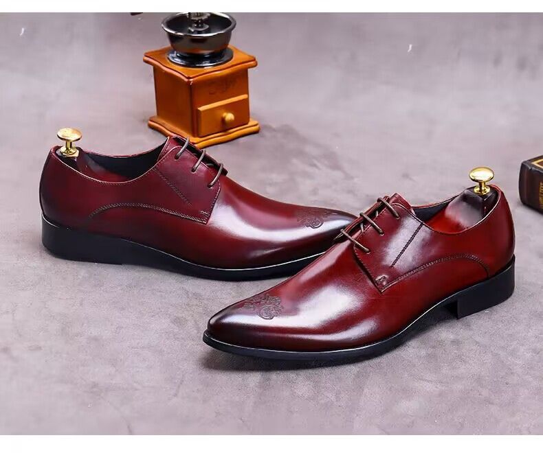 XX-25829 wine red / 職人手作り 【新品未使用】 新品 メンズ シューズ 