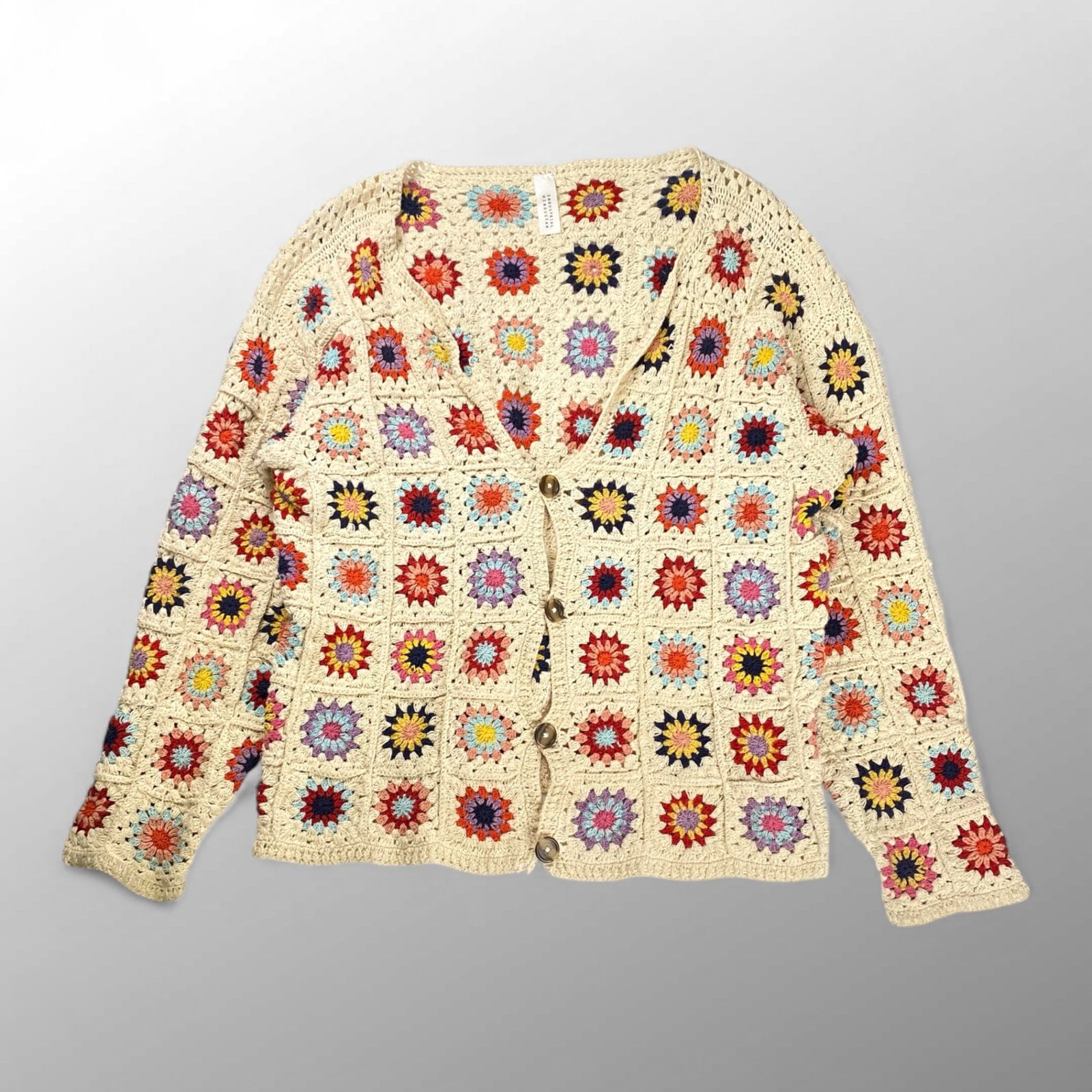 Niche. ニッチ / INDUSTRIAL HINDUSTAN CROCHET CARDIGAN クロシェ 