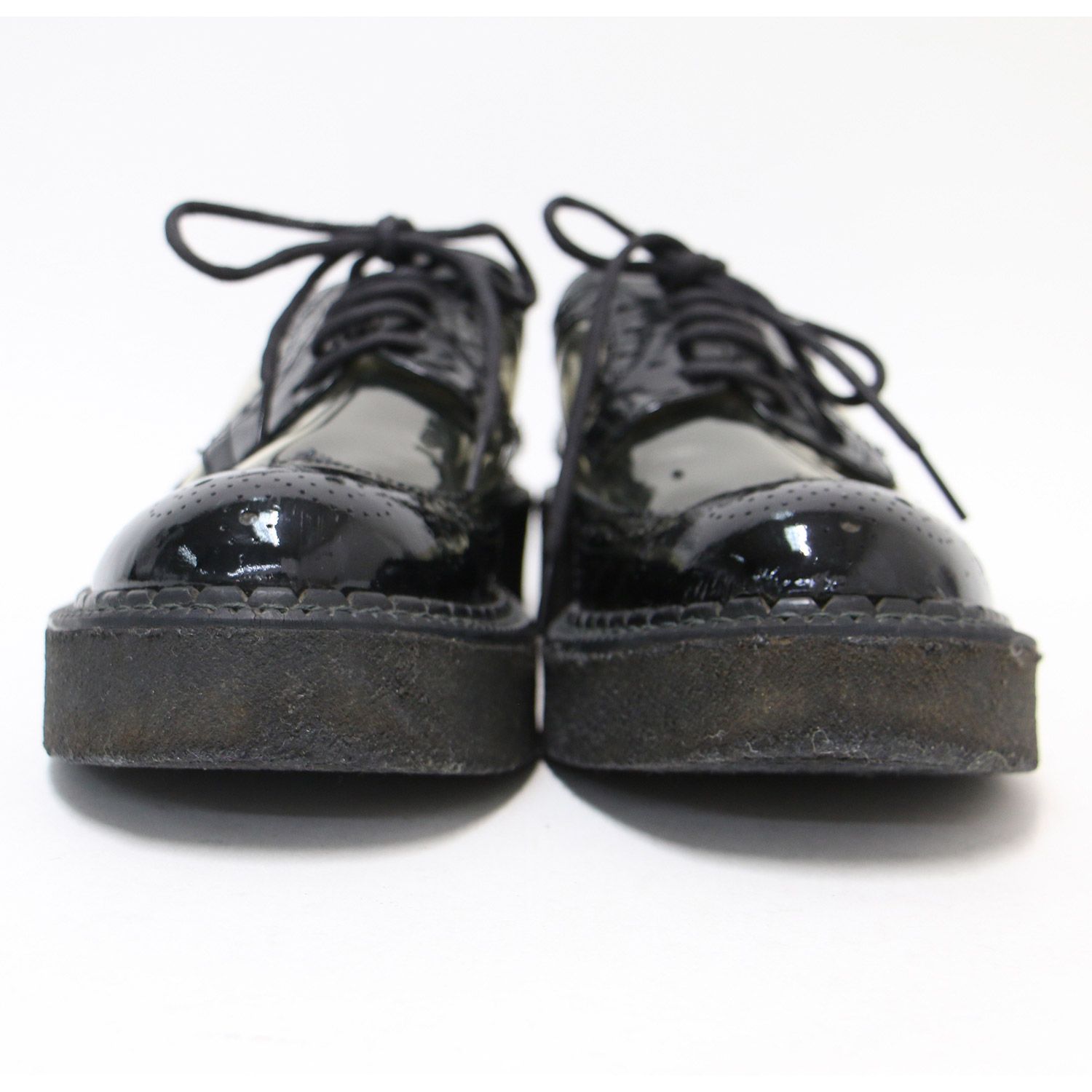 COMME des GARCONS コムデギャルソン シューズ ブラック 黒 24