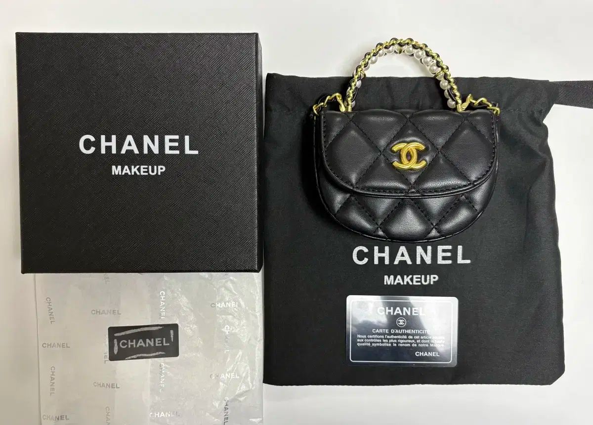 Chanel シャネル 付属品 ＋ トップハンドル ミニ チェーンバッグ