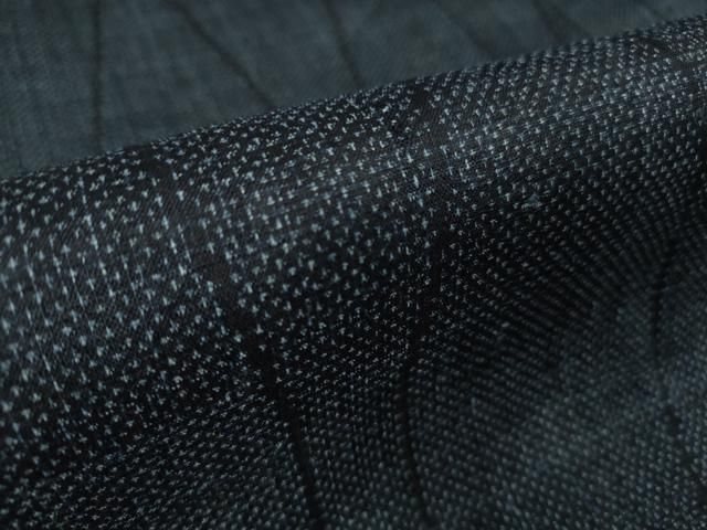 平和屋本店□極上 夏物 重要無形文化財 本場宮古上布 苧麻 立涌文 逸品  