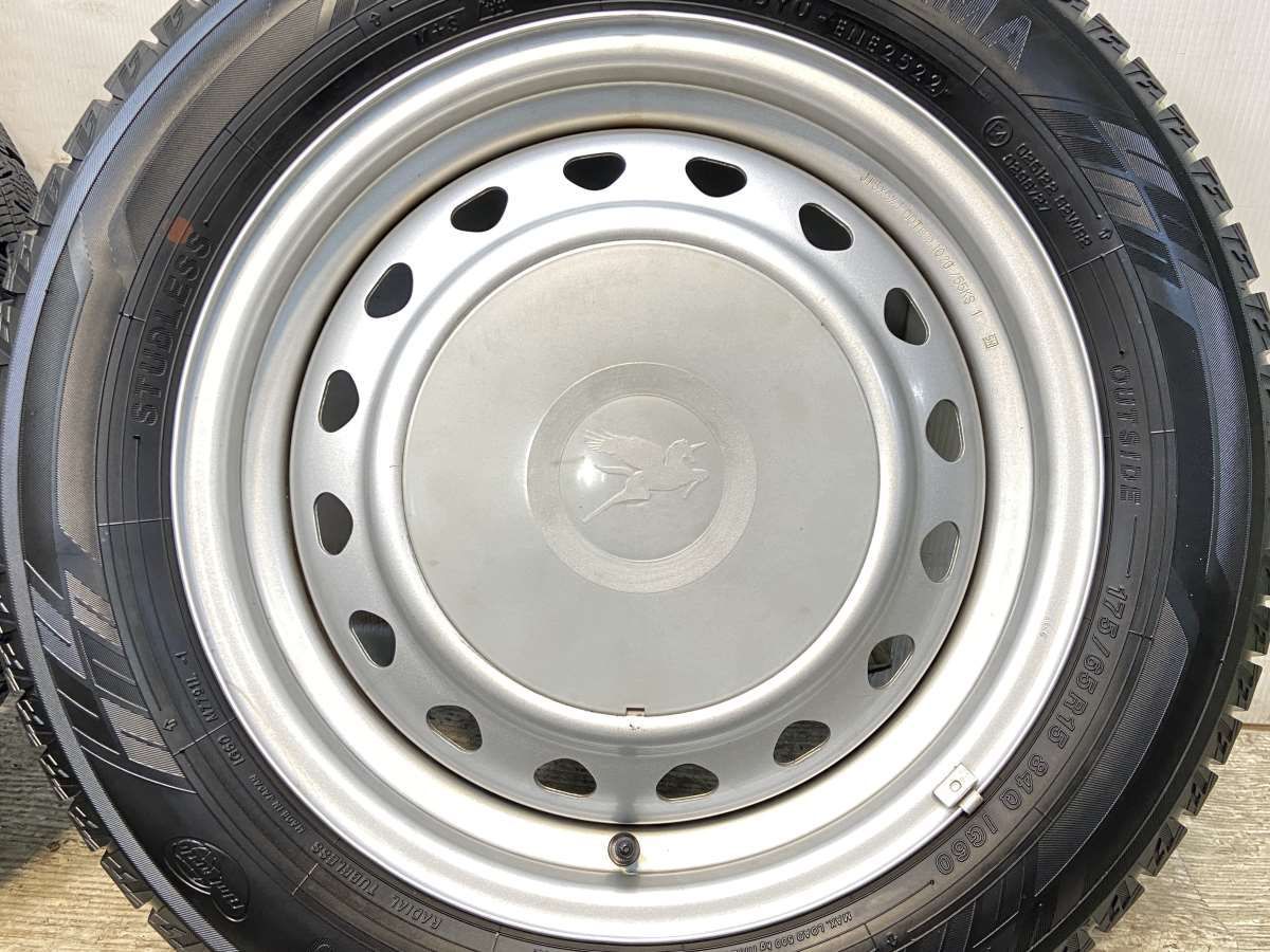 175/65R15 ヨコハマ アイスガード iG60 キャロウィン R6 15x5.5 100 