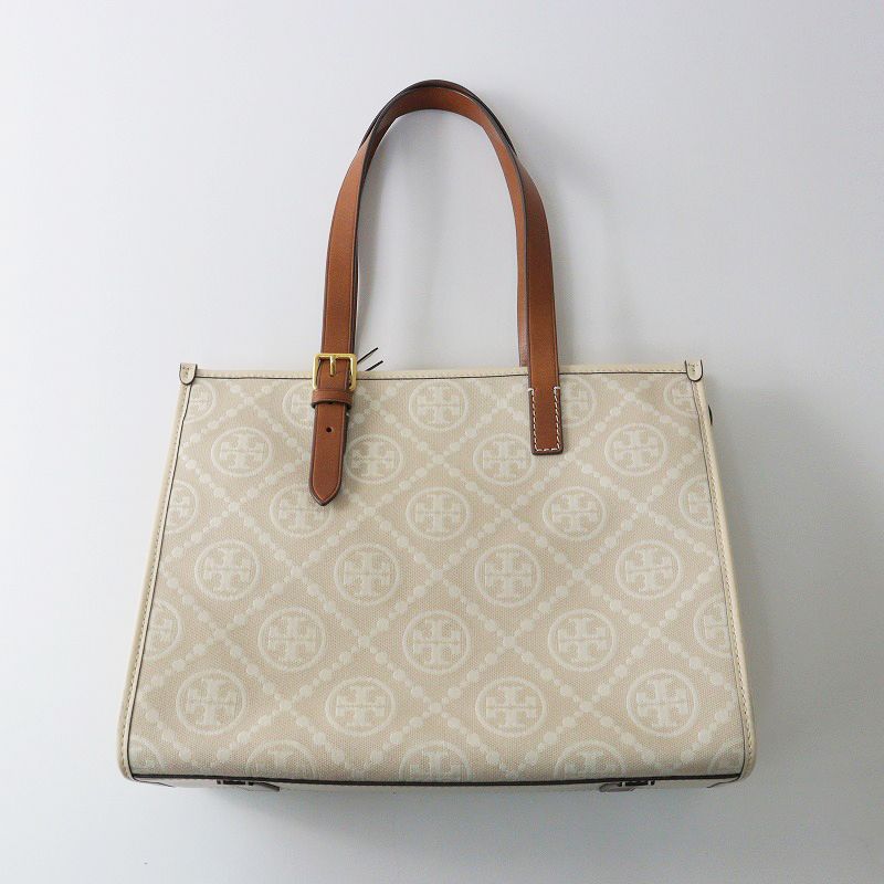 値下げ】人気大容量 美品 トリーバーチ Tory Burch Tモノグラム 