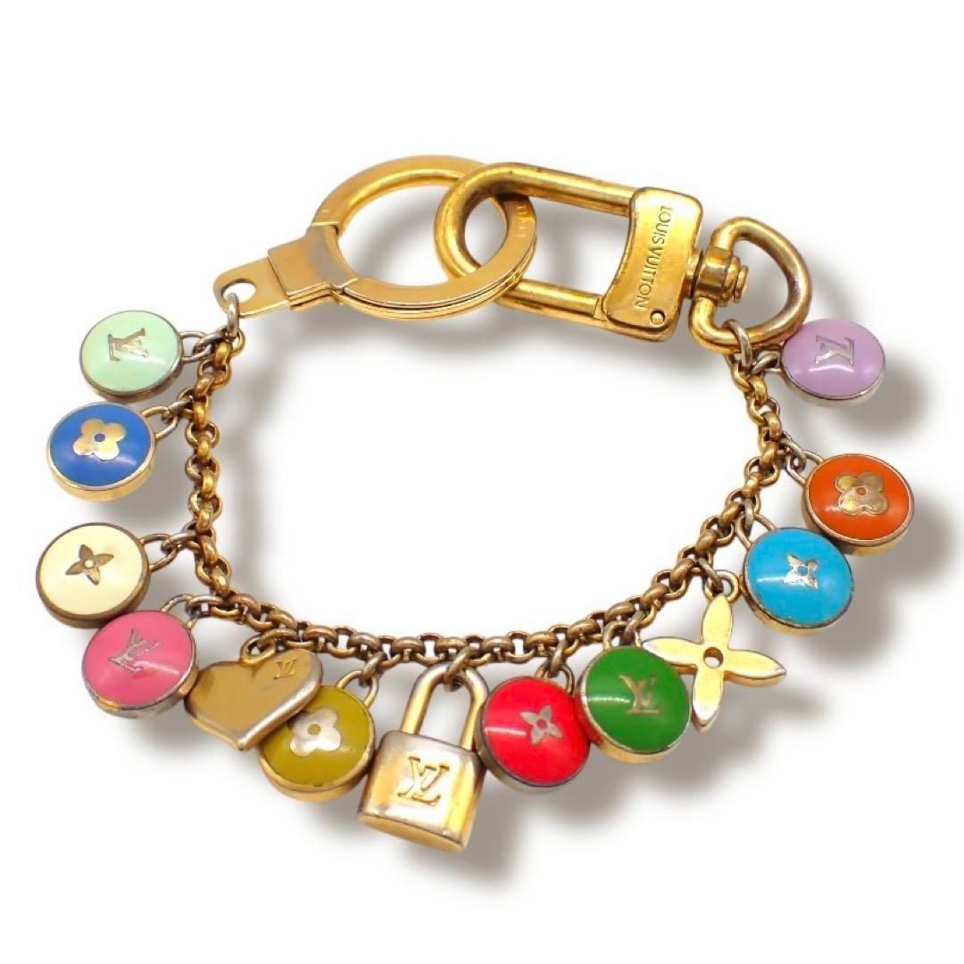 ルイヴィトン ポルトクレ シェンヌ パスティーユ バッグ チャーム 4233