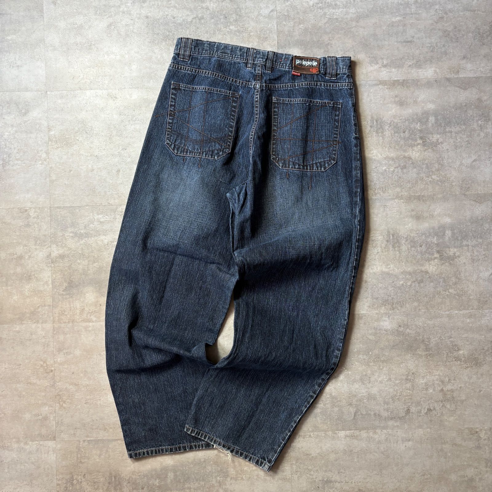 Pelle & Pelle デニム パンツ pelle pelle デニムパンツ ワイドデニム W38 L34 hiphop B系