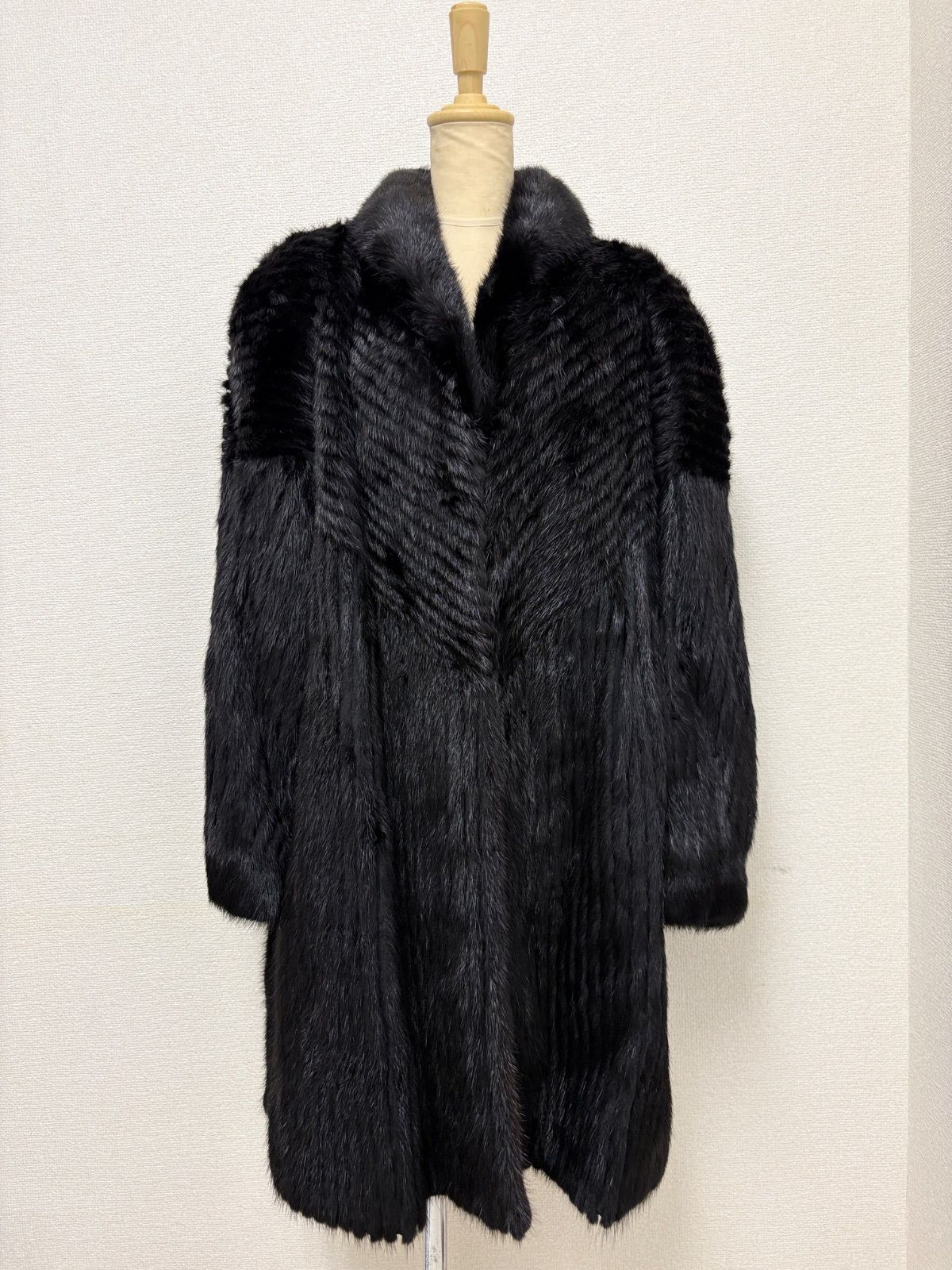 SAGA MINK ミンクコート 毛皮 リアルファー C25102615