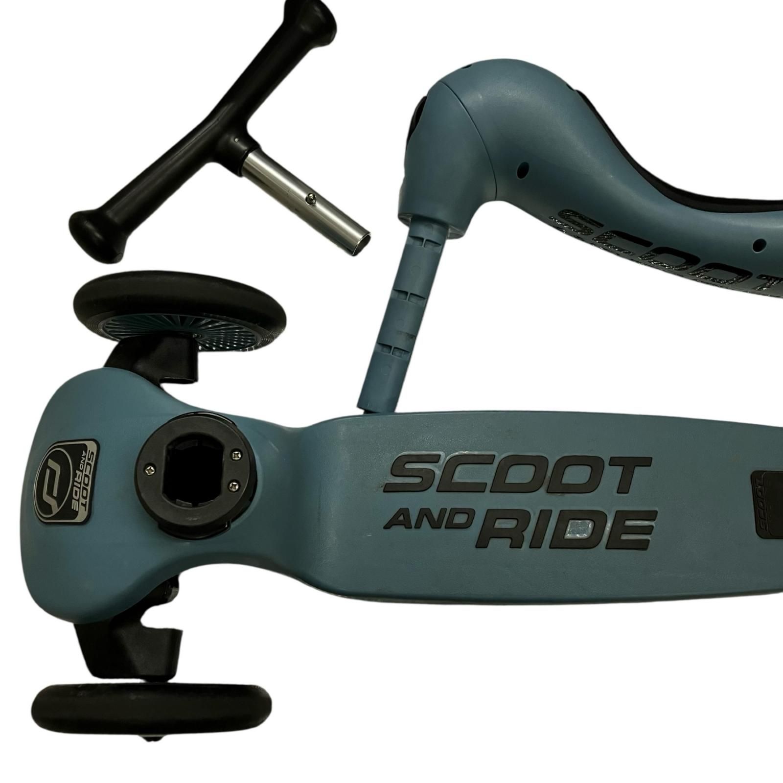 186000 現状品 scoot and ride ハイウェイキック1 steel ブルー